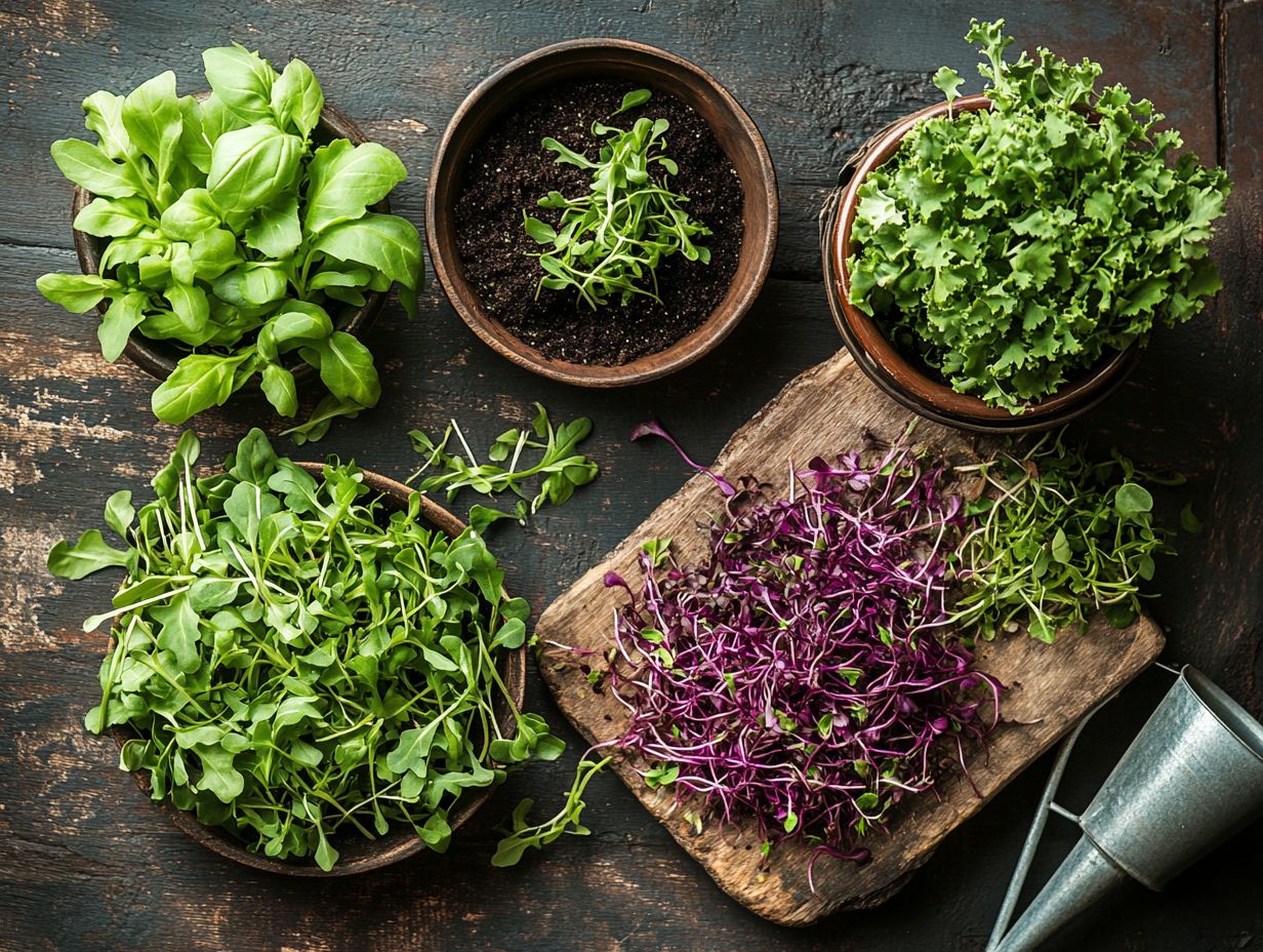 A bowl of sunflower microgreens