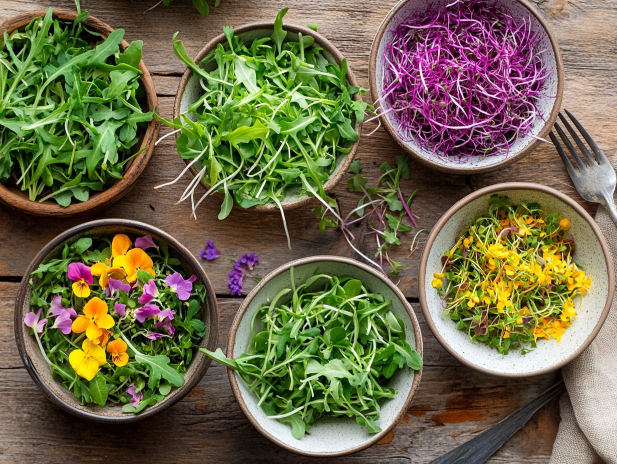 Robust Fennel Microgreens