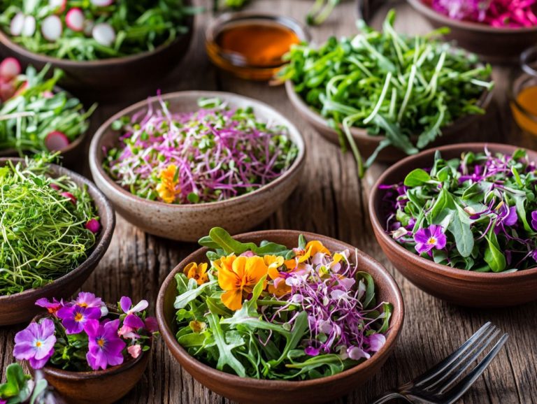 71. 6 Flavorful Microgreen Sides for Dinner