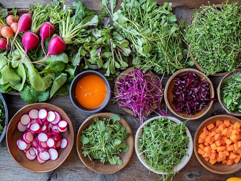 73. 5 Microgreen Recipes for a Colorful Plate