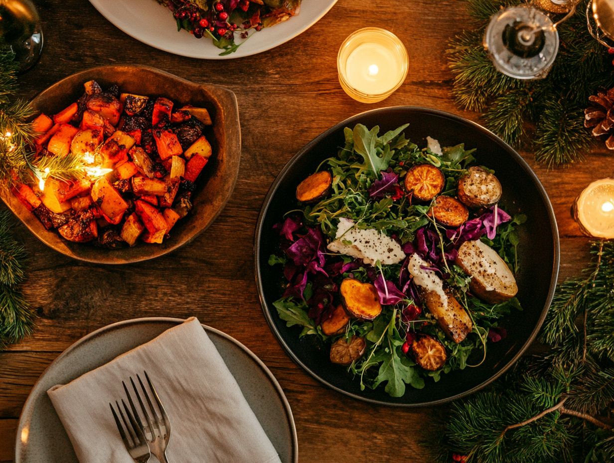 A colorful display of various microgreens for culinary use