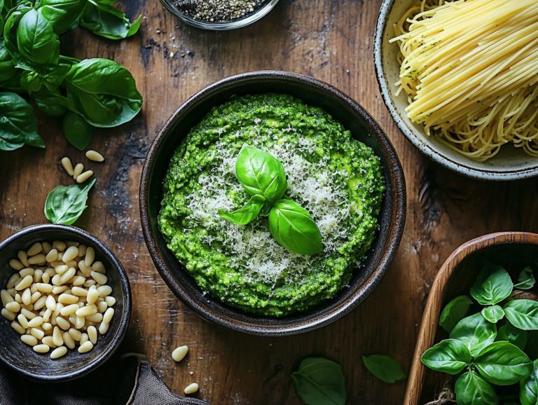 8. Elevate Your Dishes with Microgreen Pesto