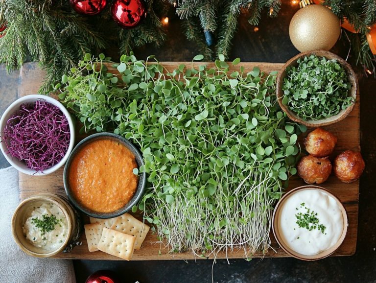 99. 8 Delicious Microgreen Ideas for Holiday Parties