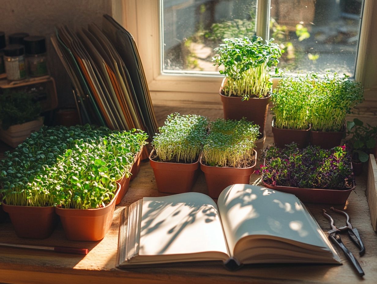 6. Caring for Your Microgreens