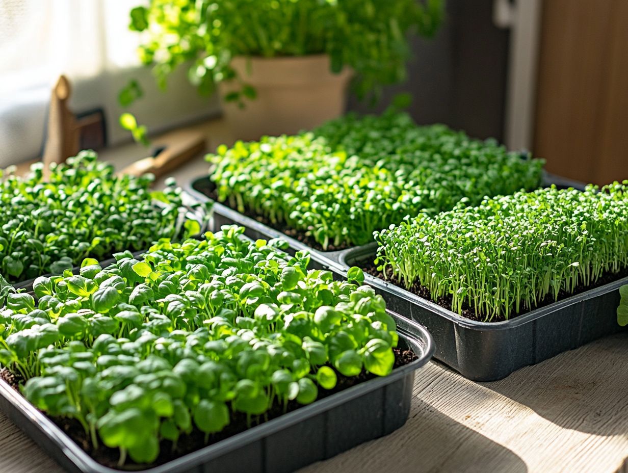 Best Microgreen Trays for Beginners