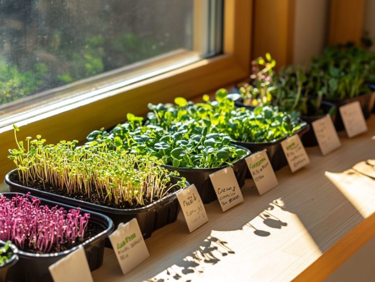 Best Practices for Indoor Microgreens