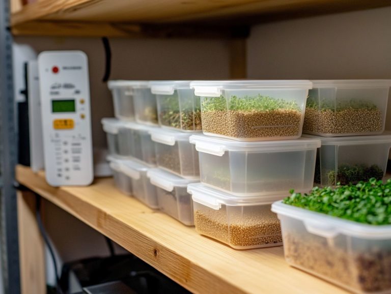 Best Practices for Microgreen Seed Storage