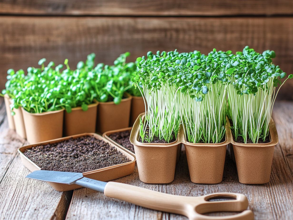 A thermometer for monitoring indoor gardening temperatures