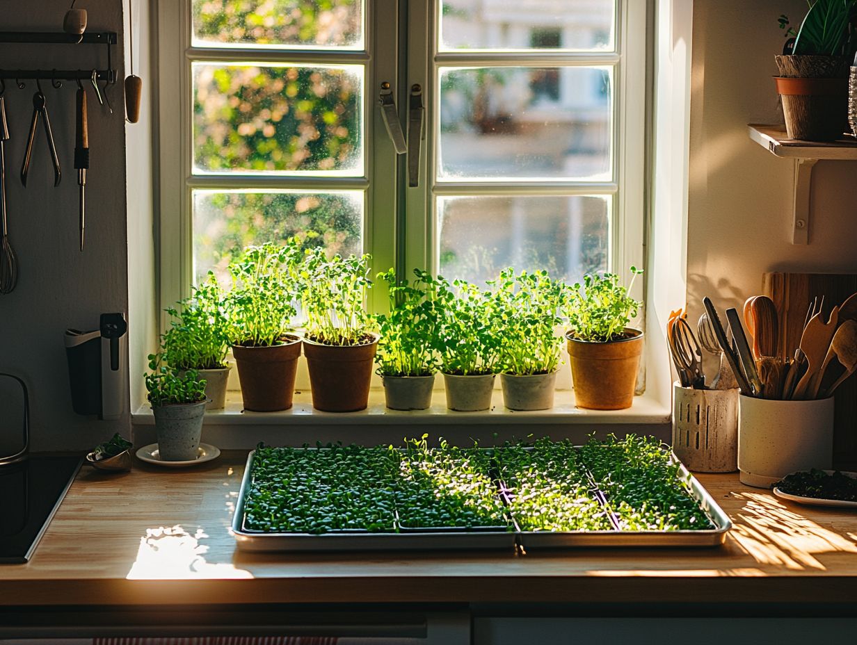 Step-by-Step Guide to Growing Microgreens in a Window