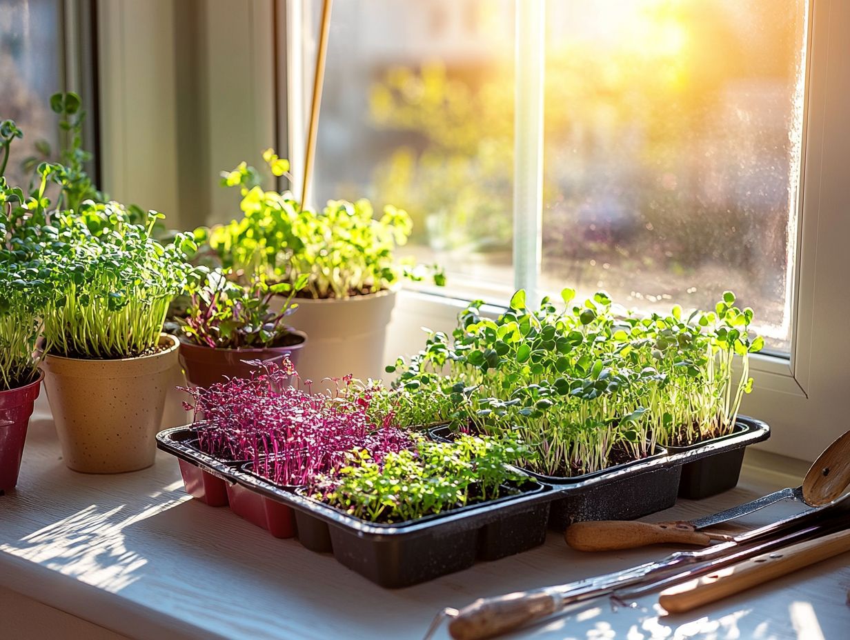 Can I Grow Microgreens Indoors?