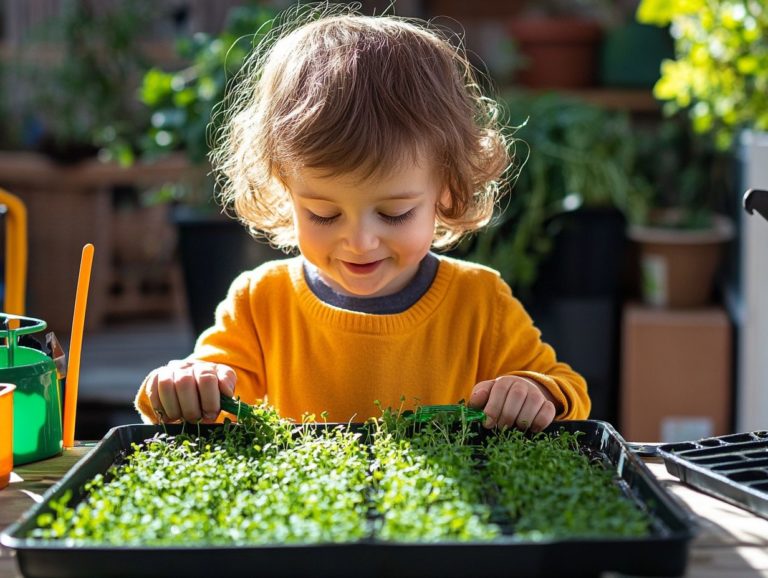 Can Kids Grow Microgreens?