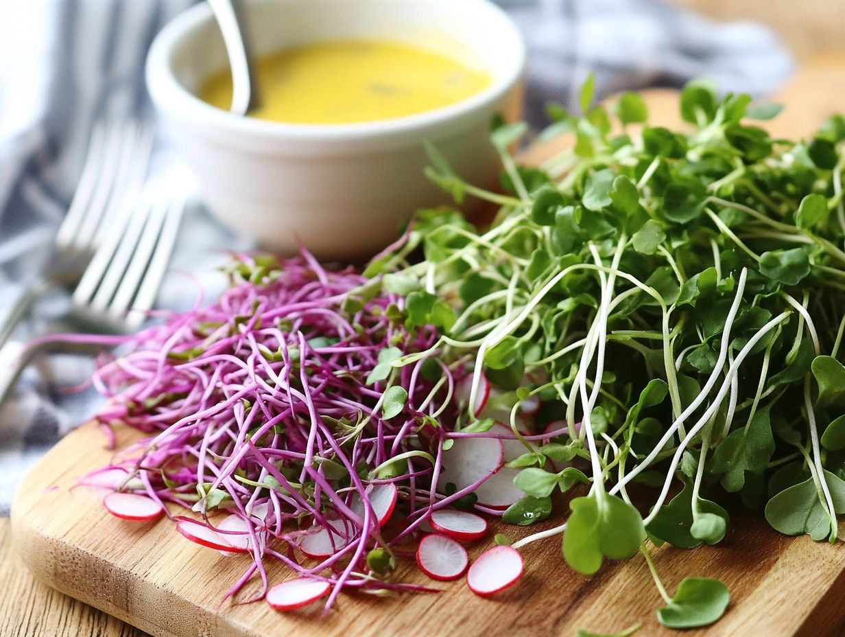 Image showing how microgreens help boost immunity