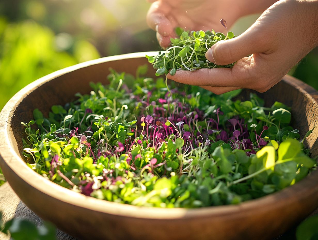 How to Incorporate Microgreens into Your Diet