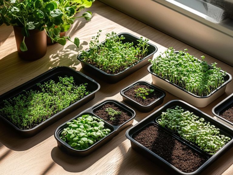 Choosing the Right Humidity Tray for Microgreens