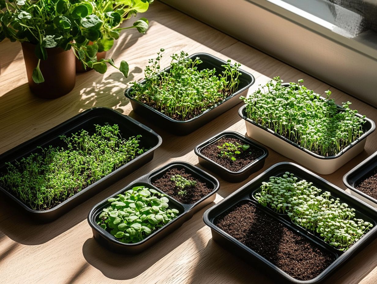 Key Takeaways about Humidity Trays for Microgreens