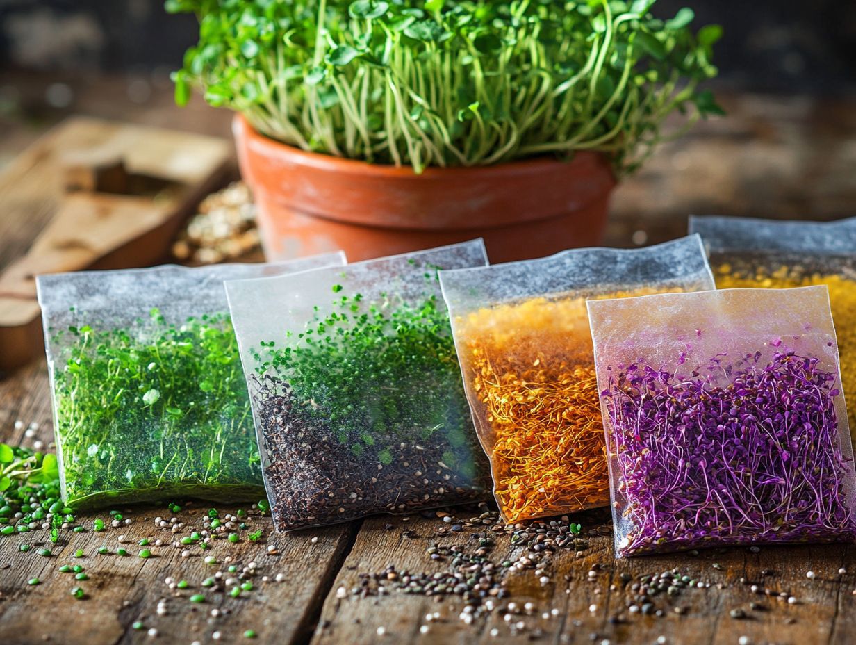 Are all microgreen seeds the same?