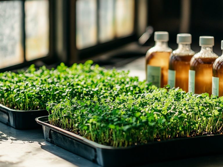 Choosing the Right Nutrient Solution for Microgreens