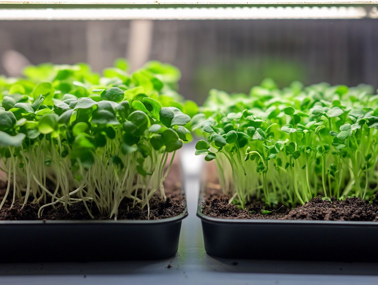 Hydroponic vs. Soil for Growing Microgreens