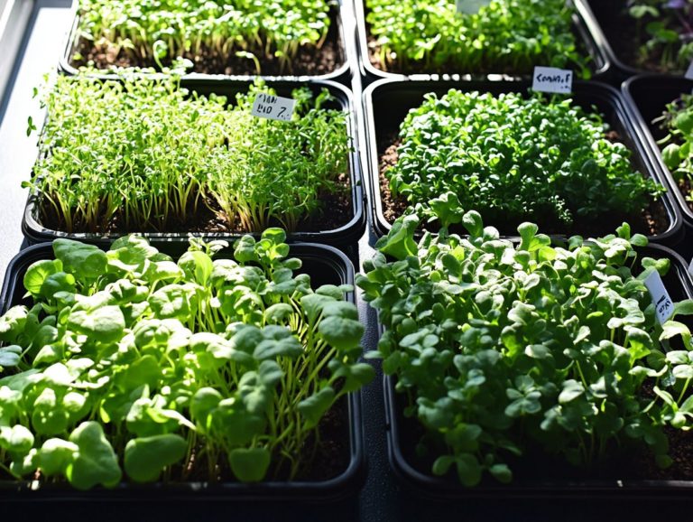 Cultivating Microgreen Varieties for Your Health