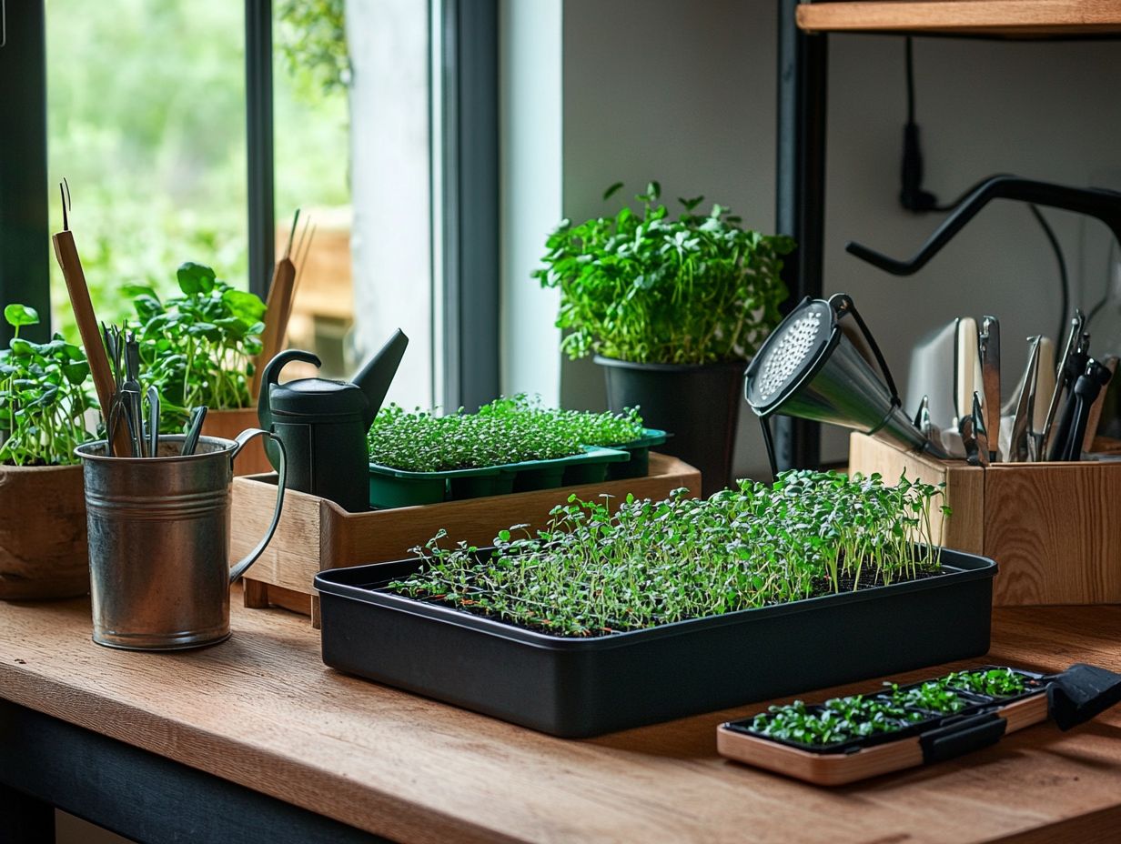 Growing Trays and Containers