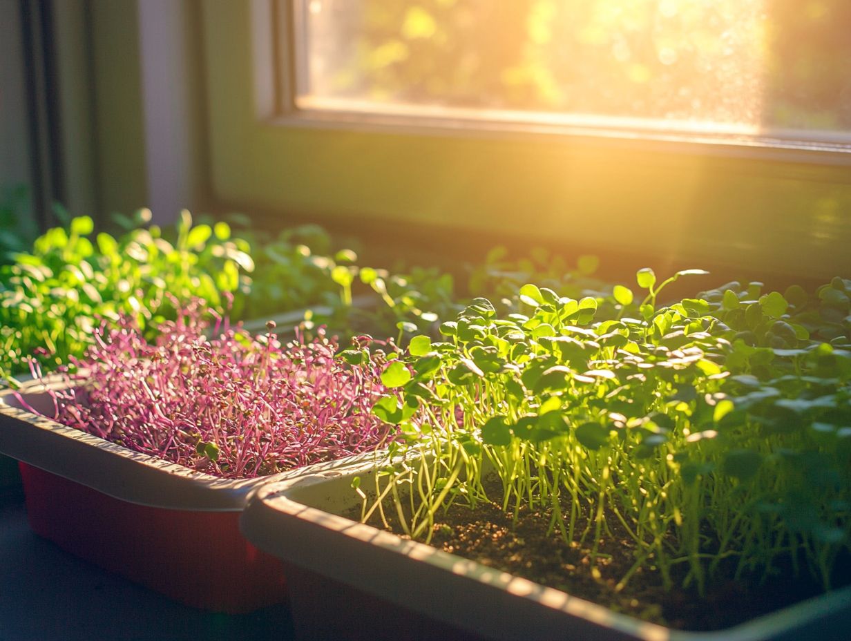 Key Takeaways: Essential tips for growing microgreens at home