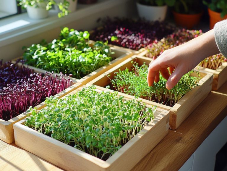 Exploring Microgreen Varieties for Sustainable Eating