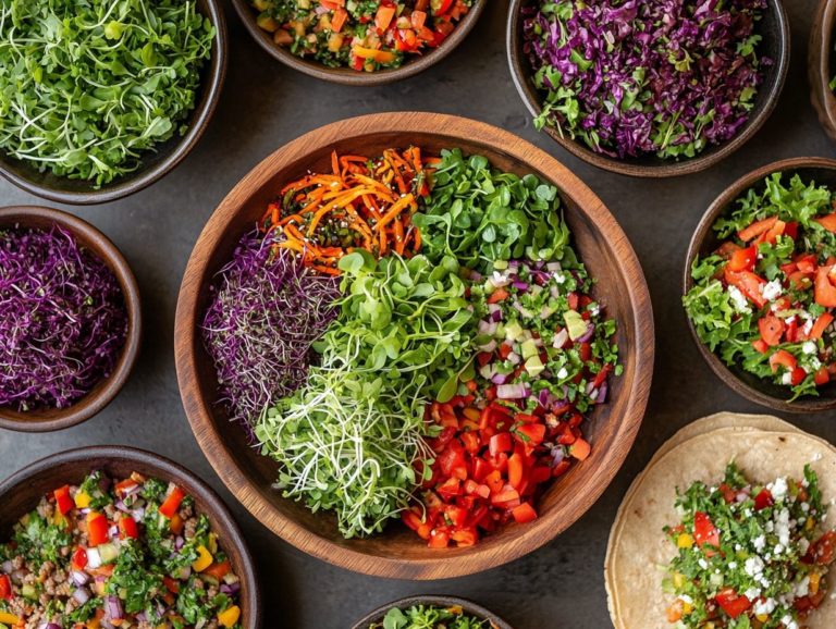 Exploring Microgreen Varieties in Different Cuisines