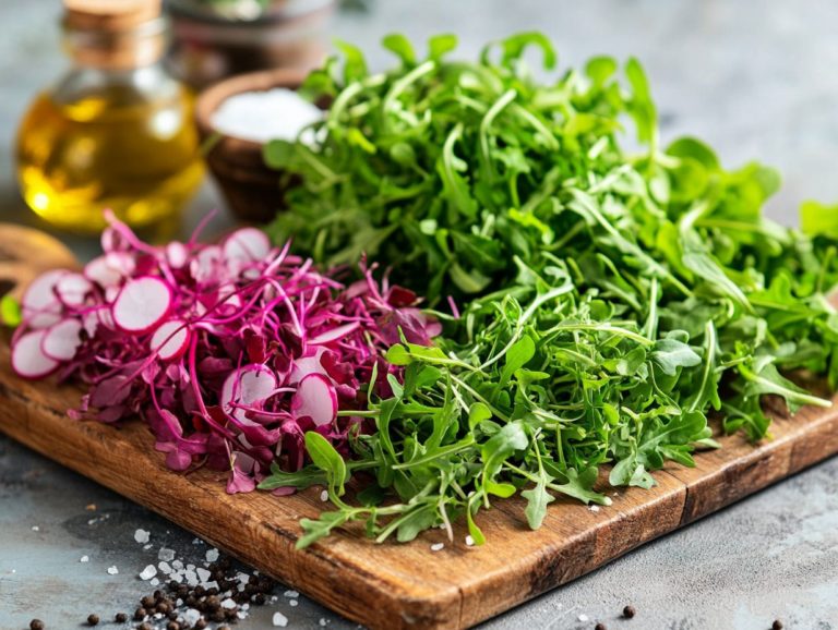 Exploring the Benefits of Edible Microgreens