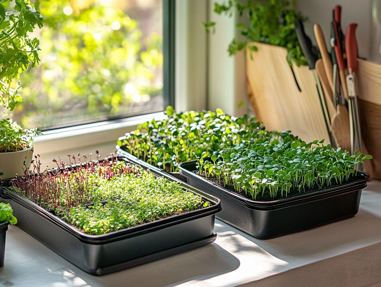 What are microgreens?