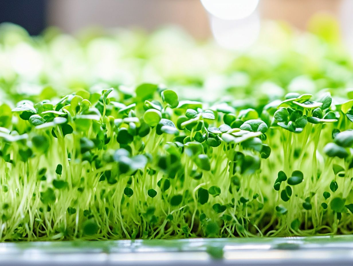 Why should I grow microgreens without soil?