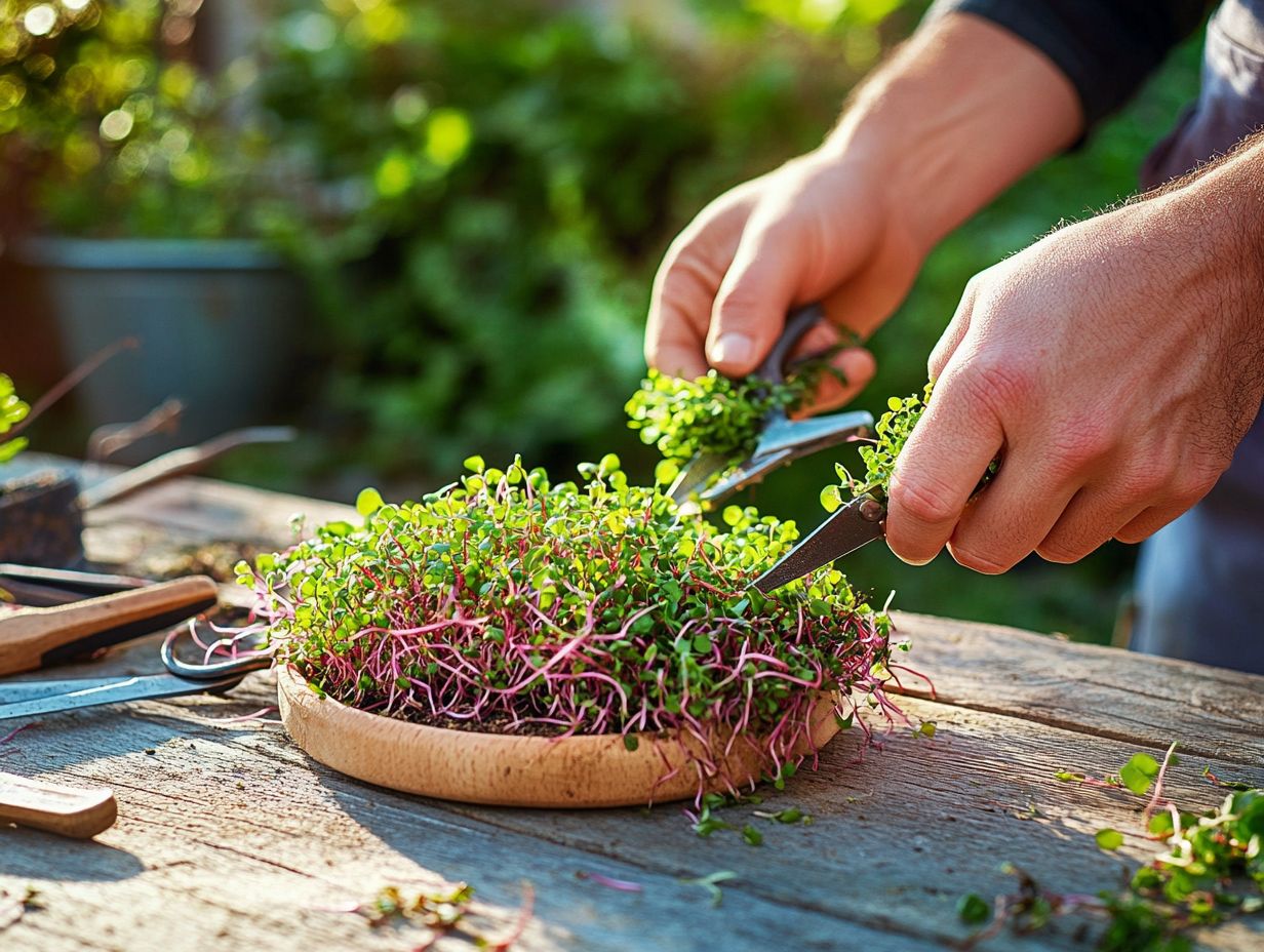 Key Takeaways on Harvesting Microgreens for Flavor and Nutrition