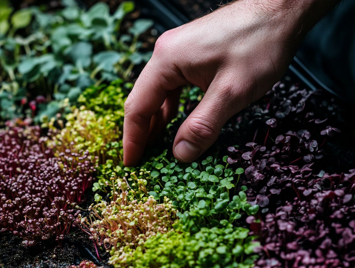 How can microgreens help with anxiety?