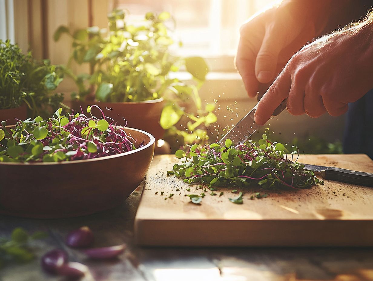 2. Can I blend microgreens into my sauces or dressings?