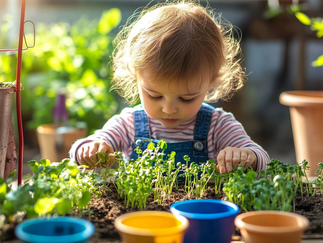 A visual guide on Frequently Asked Questions about microgreen gardening.