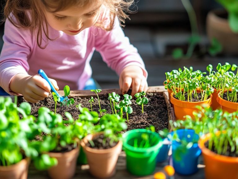 How to Build a Microgreen Garden for Kids