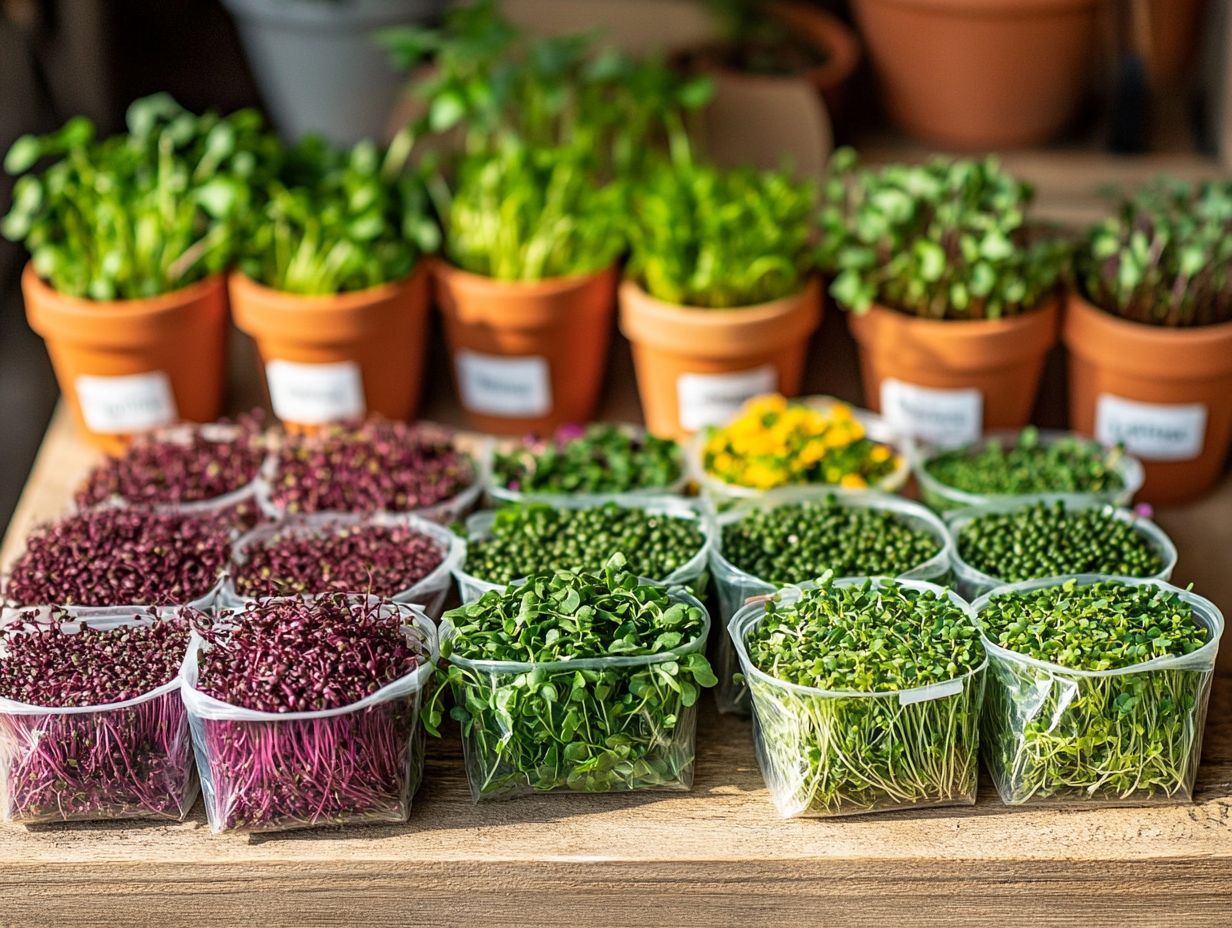 Tips for Buying Microgreen Seeds Online