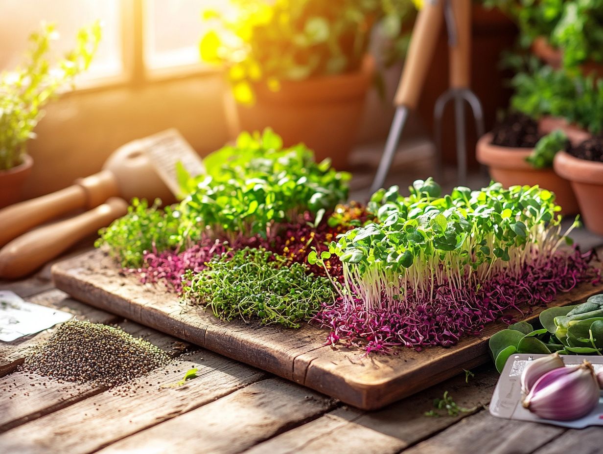 Step-by-Step Guide to Growing Microgreens