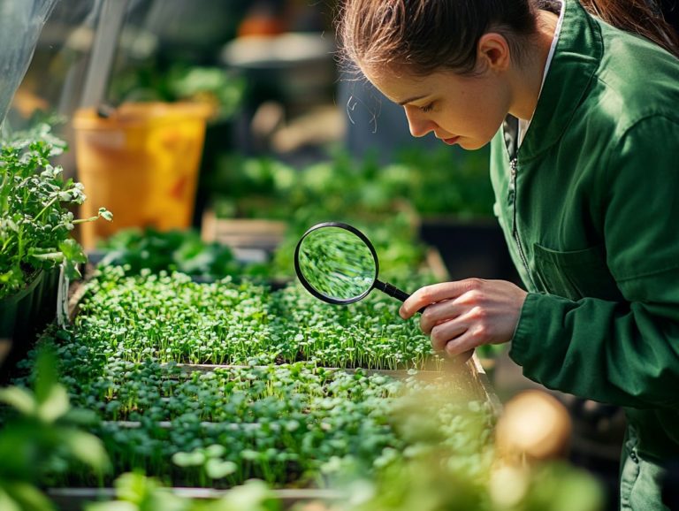 How to Control Pests in Microgreen Farming?