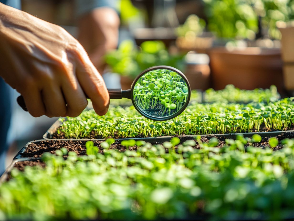 Preventing Pests in Microgreen Farming