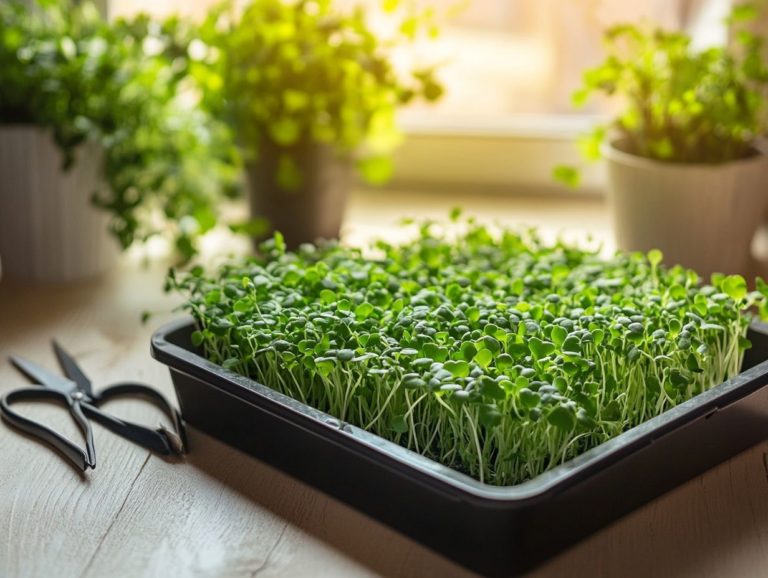 How to Evaluate Microgreens for Harvest Quality