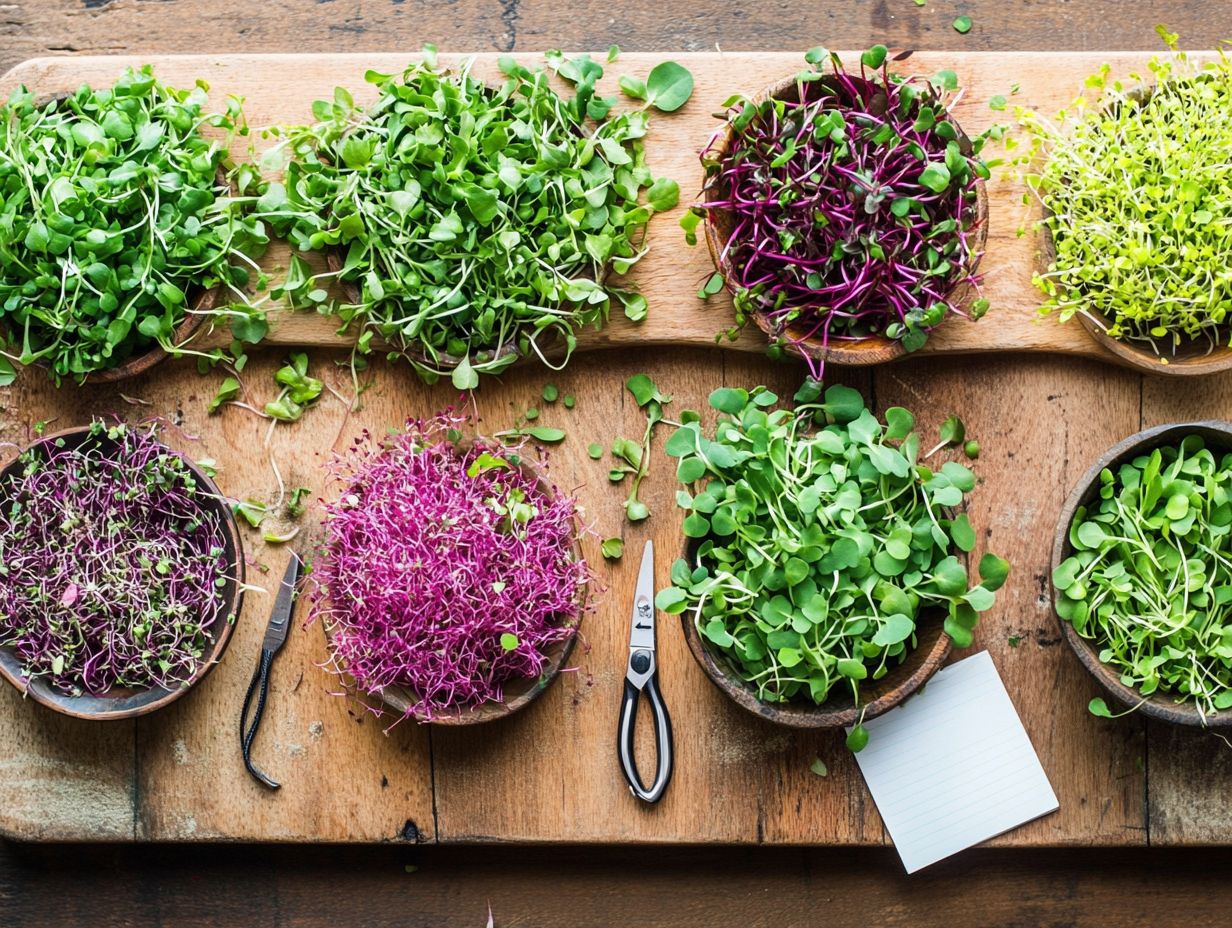 Combining Microgreens with Different Foods