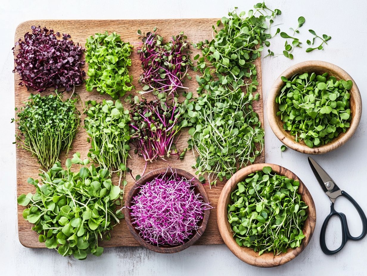 What are microgreens and why should I experiment with their flavors?