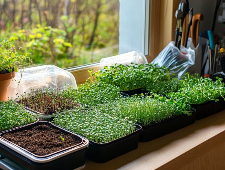 How to Extend the Growing Season for Microgreens