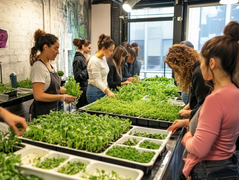 How to Find Microgreen Growing Workshops?