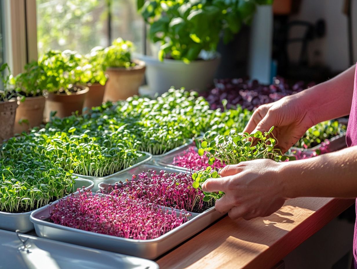 Step-by-step guide for choosing the right microgreen varieties