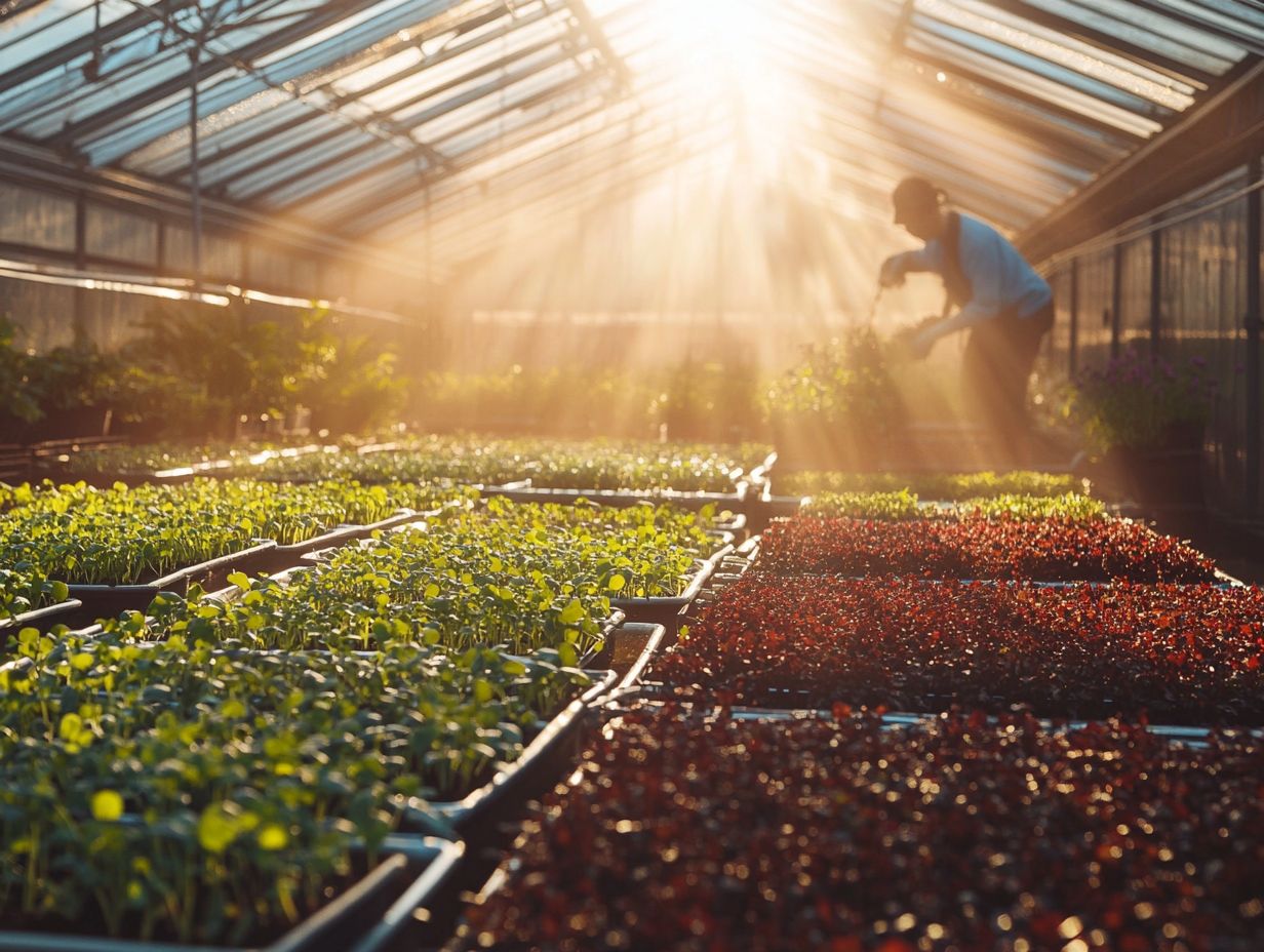 A visual guide on how to grow microgreens