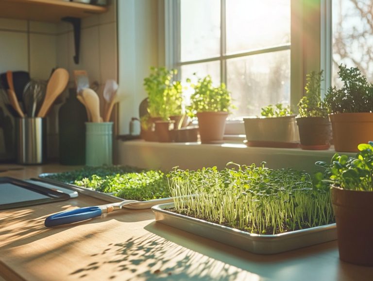 How to Grow Microgreens in Your Kitchen