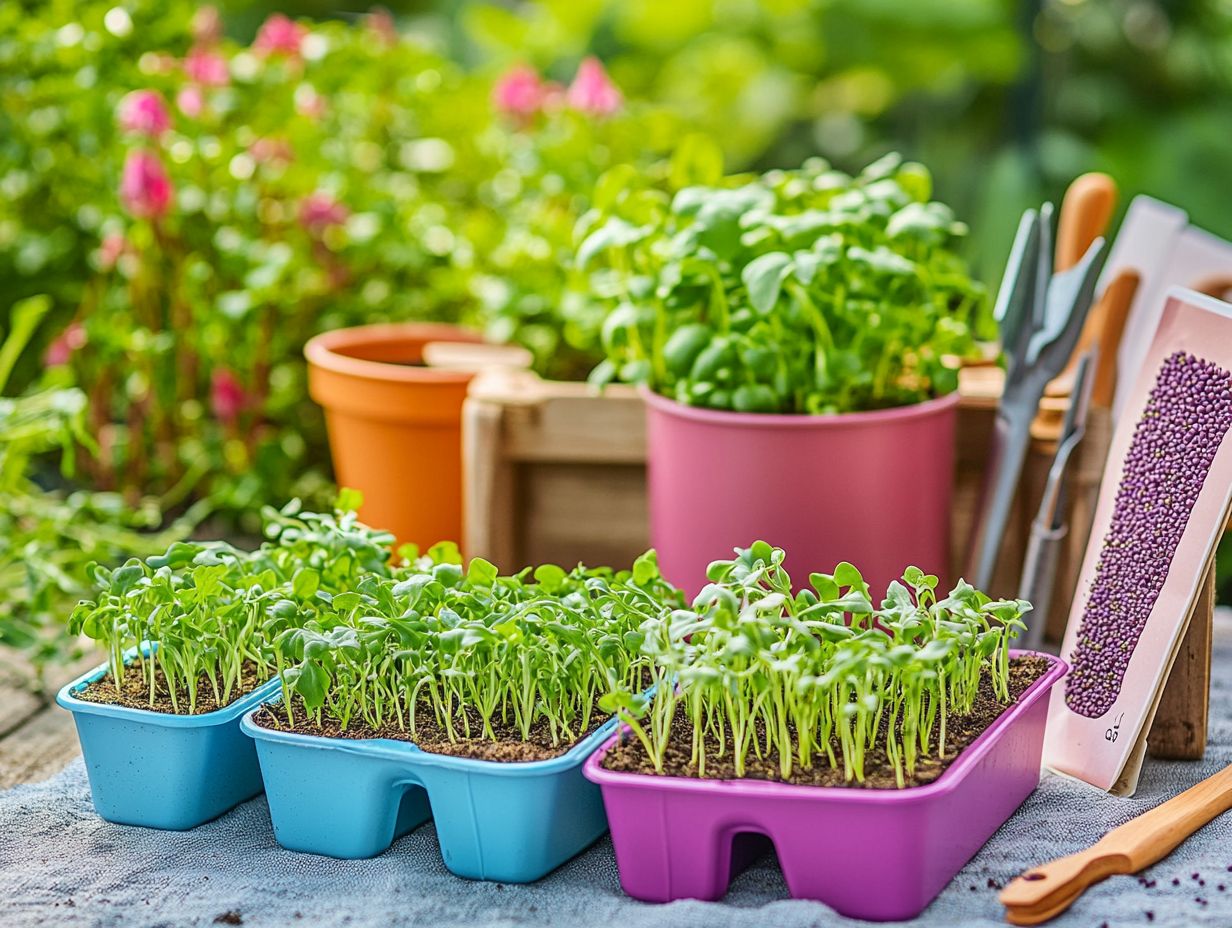 Key Considerations for Your Microgreens