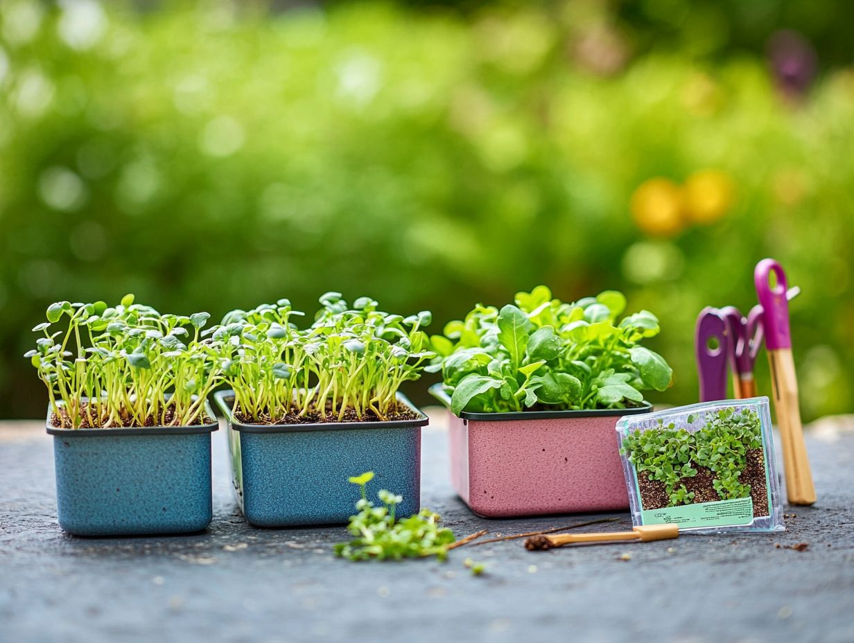 What are microgreens and why are they popular?