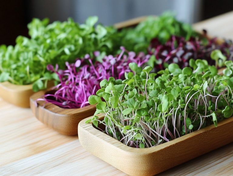 How to Identify Different Microgreen Varieties